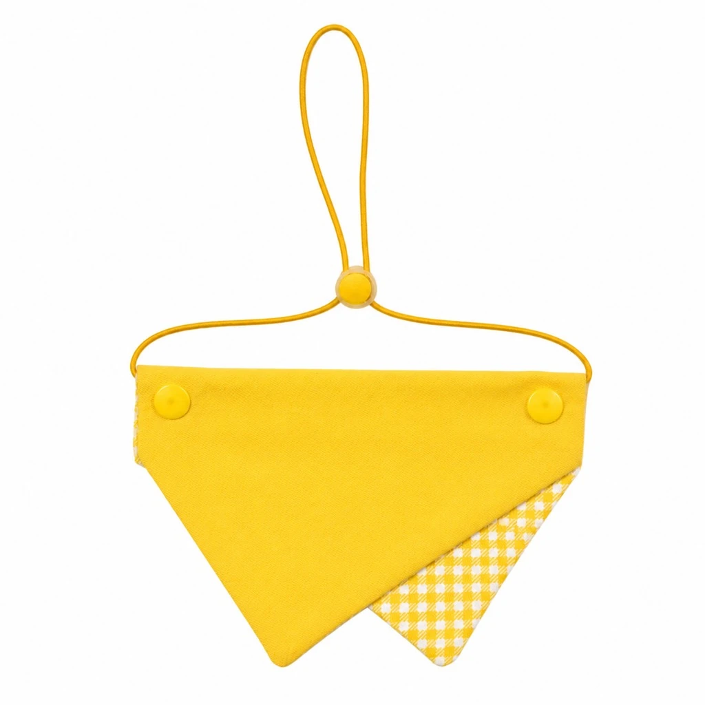 The 'Adjusta-Fit' Layered Gingham Bandana